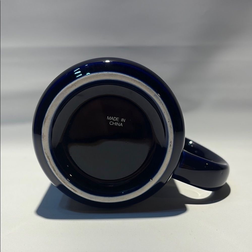 Vintage dark blue and gold Kinko’s coffee mug - Picture 4 of 9